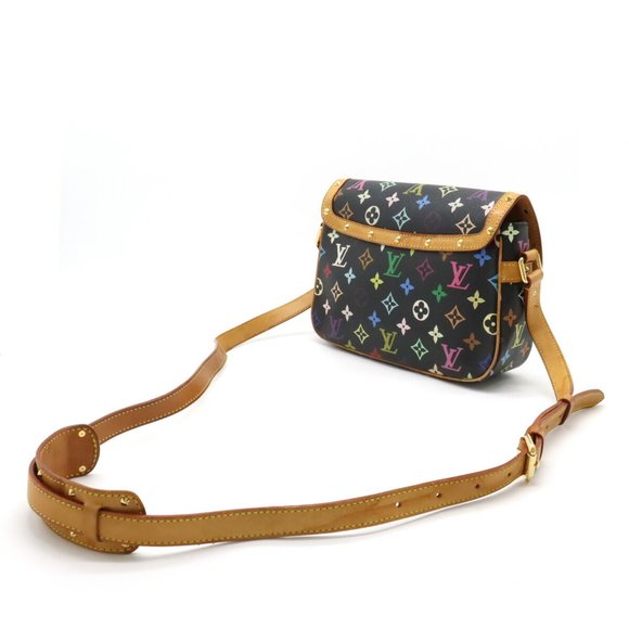 LOUIS VUITTON Monogram Multicolor Sologne Shoulder Bag Noir Black M92639 - Picture 2 of 8